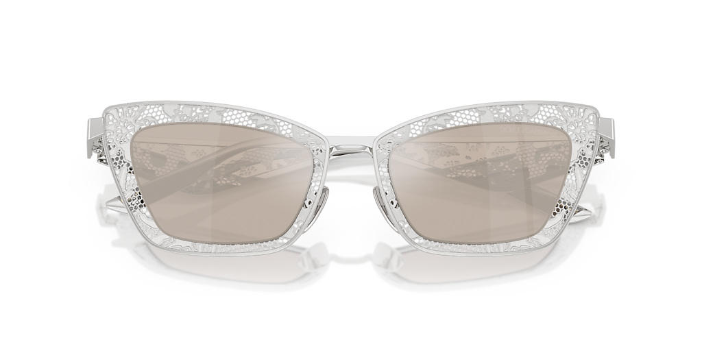 DG2311 دولتشي آند غابانا أبيض/ذهبي مقاس XXL