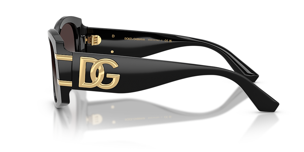 DG4501 دولتشي آند غابانا أسود/رمادي مقاس متوسط