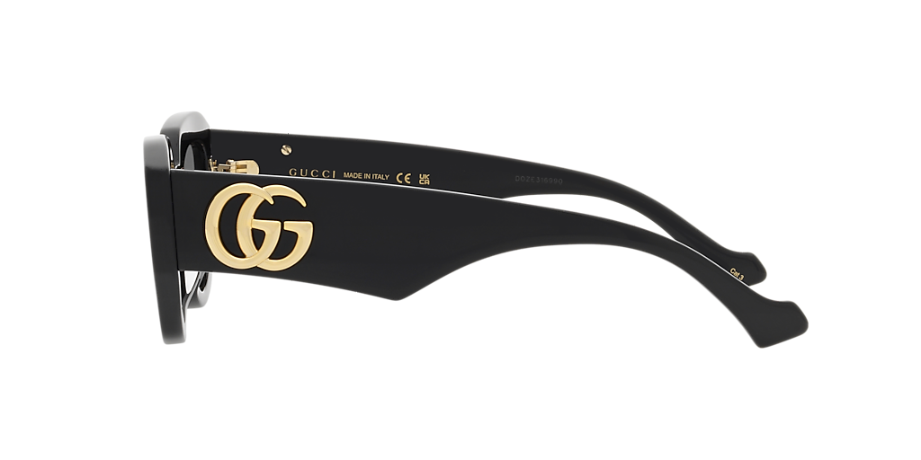 GG1421S غوتشي أسود/رمادي مقاس صغير