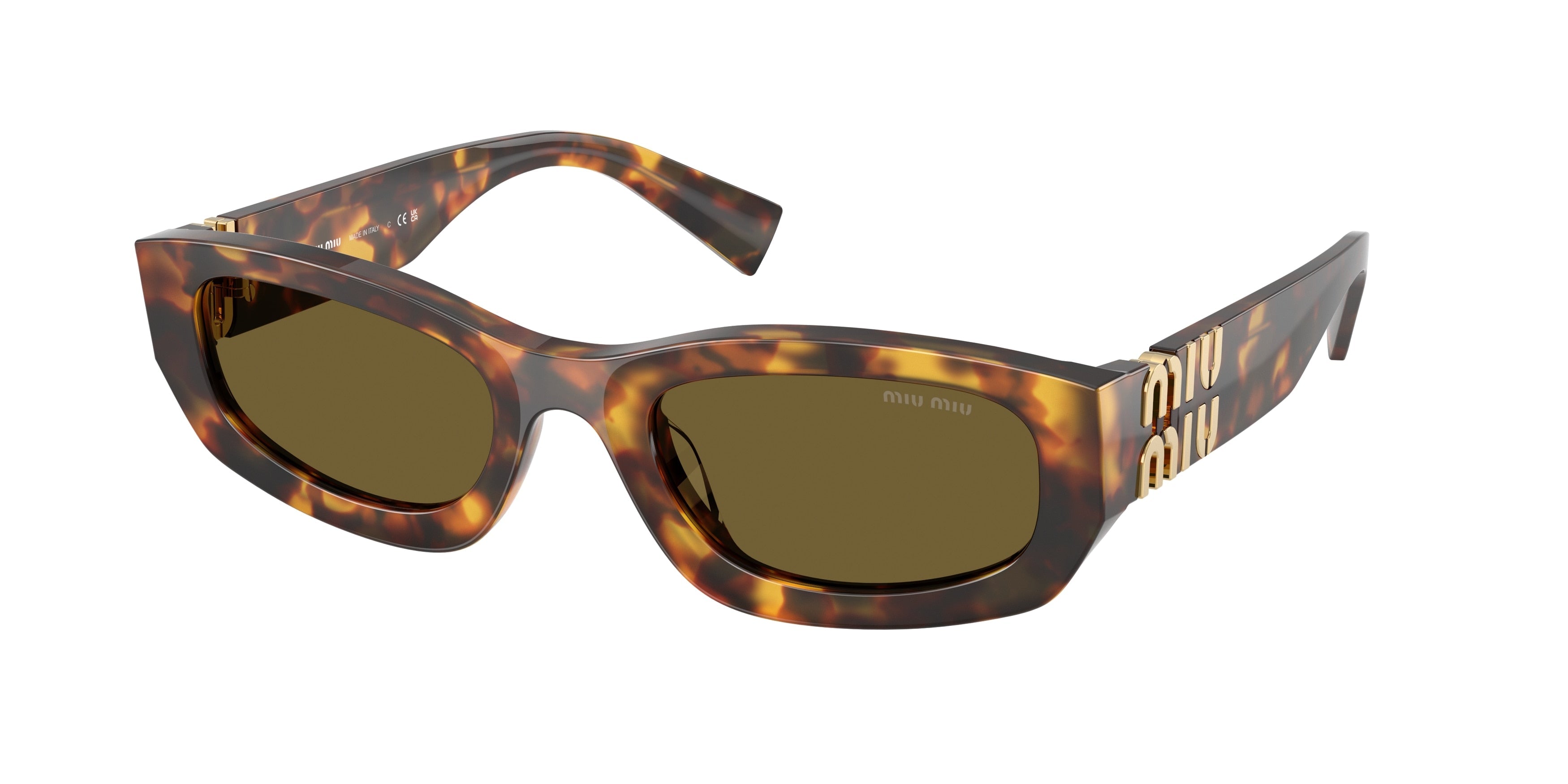 MU B04S Miu Miu Havana Honey/Dark Brown