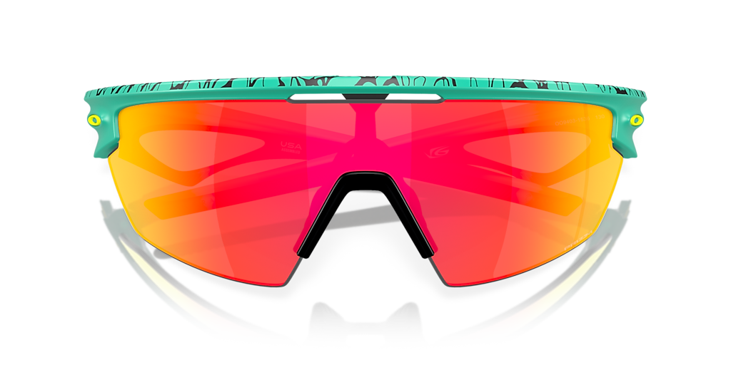 OO9403 Sphaera™ Oakley أخضر/برتقالي كبير