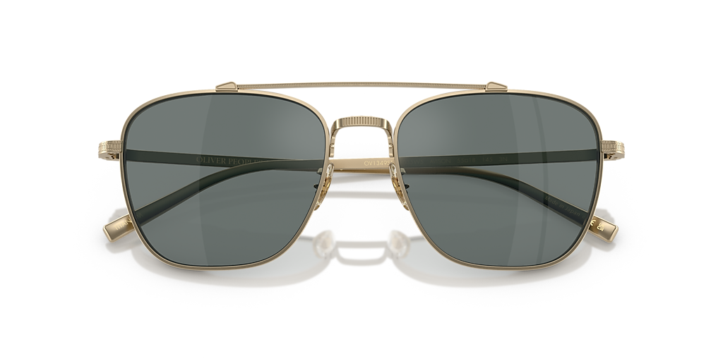 OV1349ST Avison Oliver Peoples ذهبي/أزرق مقاس XL