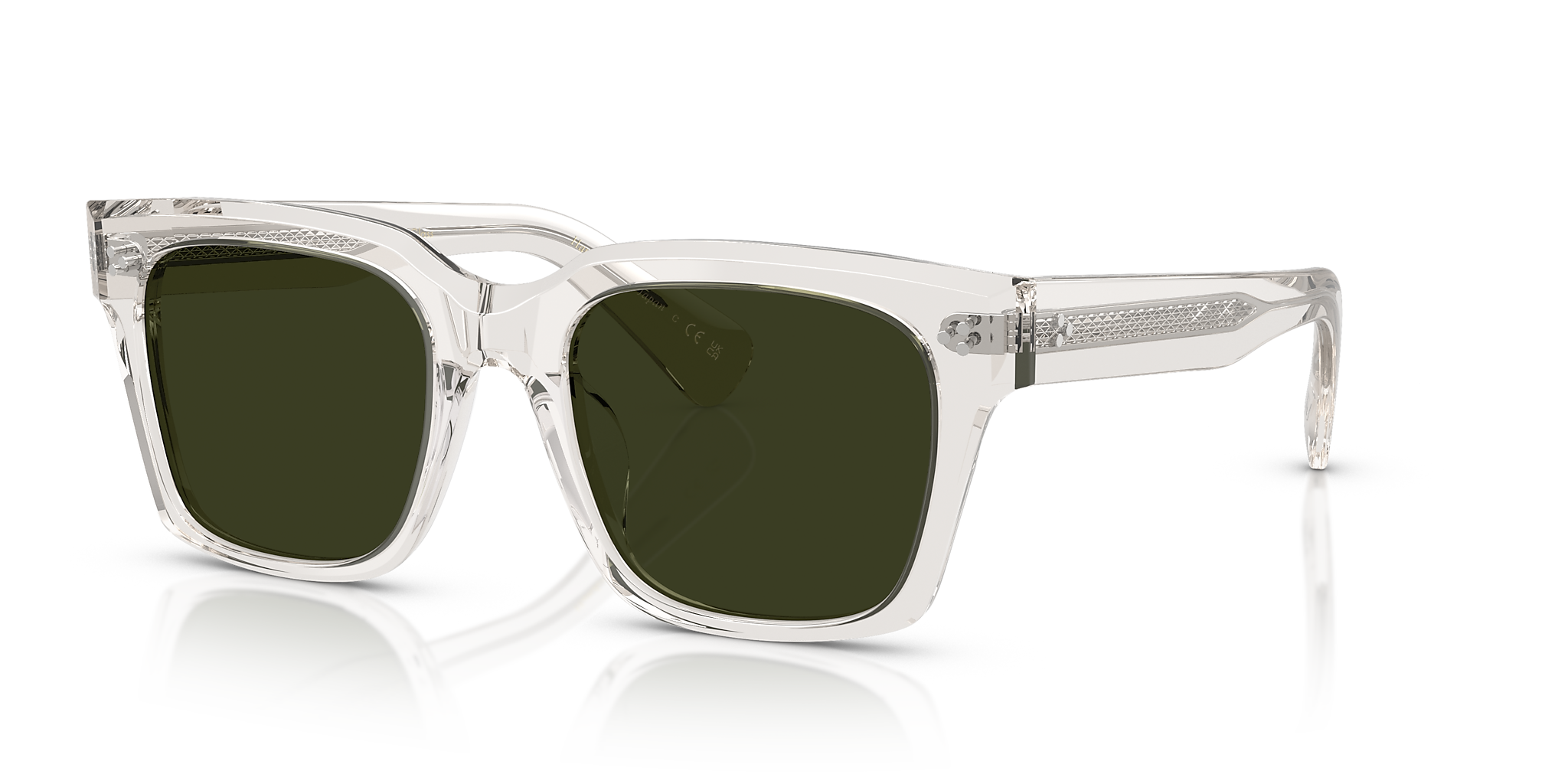OV5564SU Ollice Oliver Peoples رمادي/أخضر مقاس L