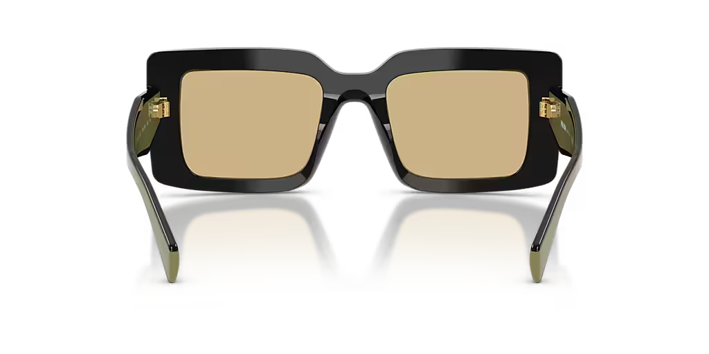PR D01S PRADA Black/Yellow M