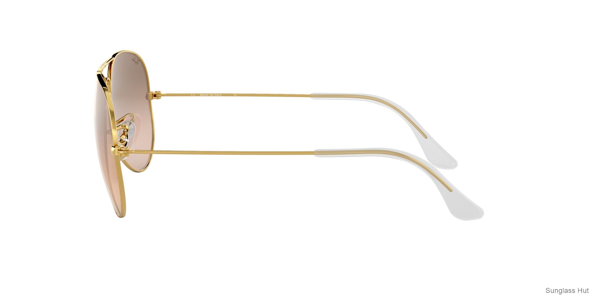 راي بان RB3025 ذهبي/فضي/مرآة وردية STD