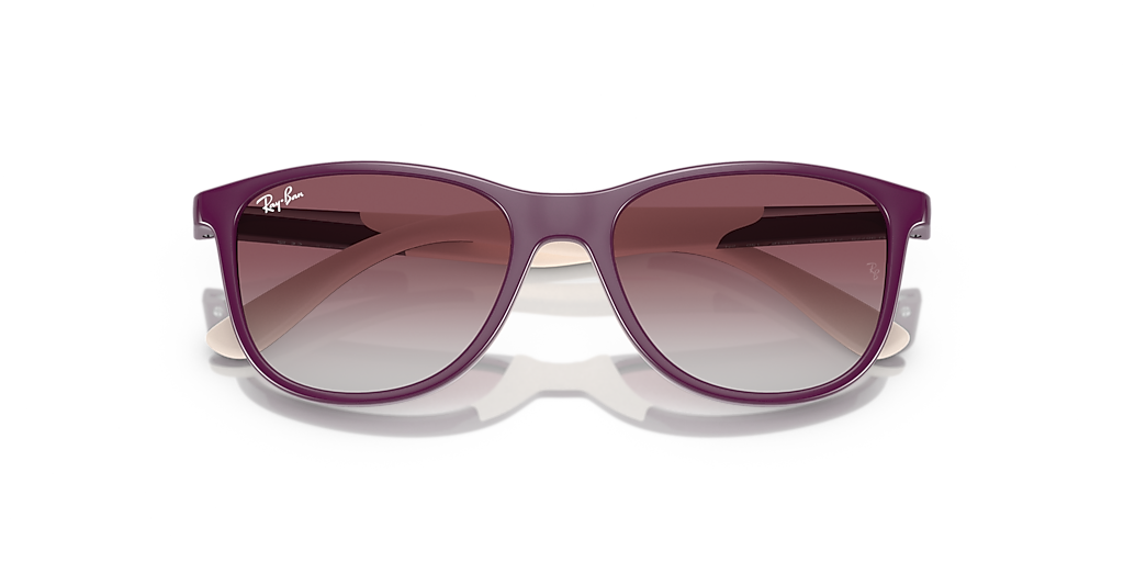 RB9077S Kids Bio-Based Ray-Ban وردي/بنفسجي L
