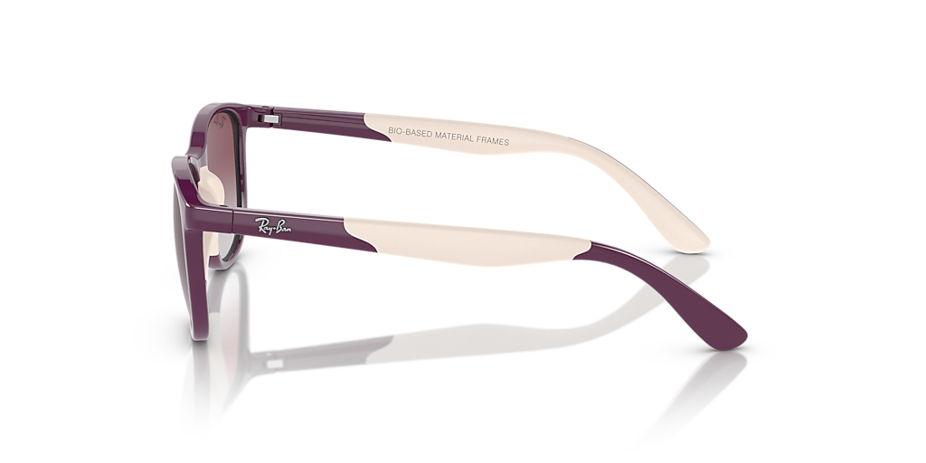 RB9077S Kids Bio-Based Ray-Ban وردي/بنفسجي L