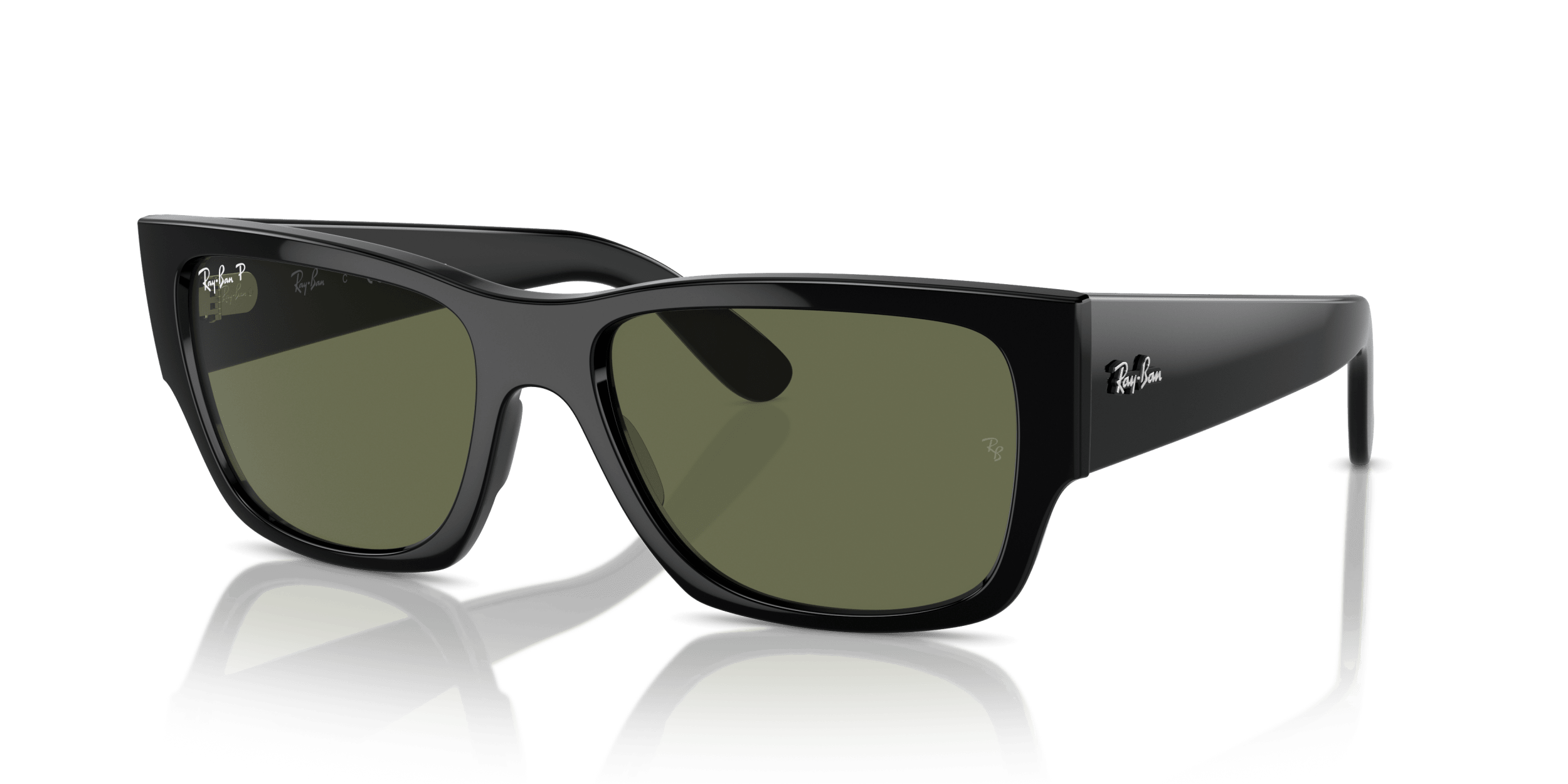 Carlos RAY-BAN أسود/أخضر M
