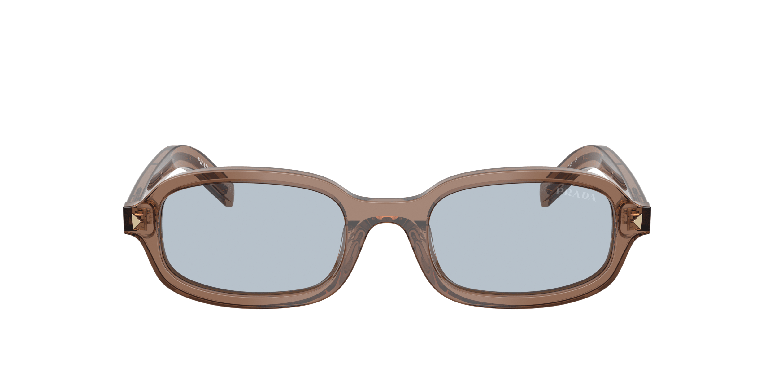 PR D06S PRADA Transparent Clay/Blue/Grey XS