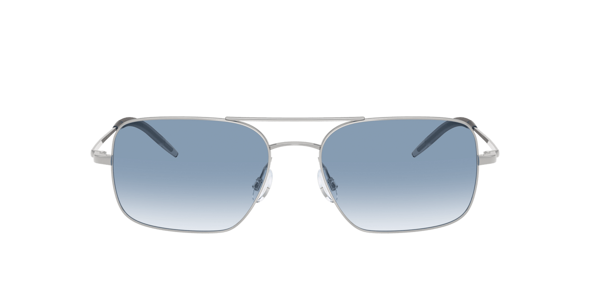 OV1373S Victory II OLIVER PEOPLES Silver/Ocean Gradient L