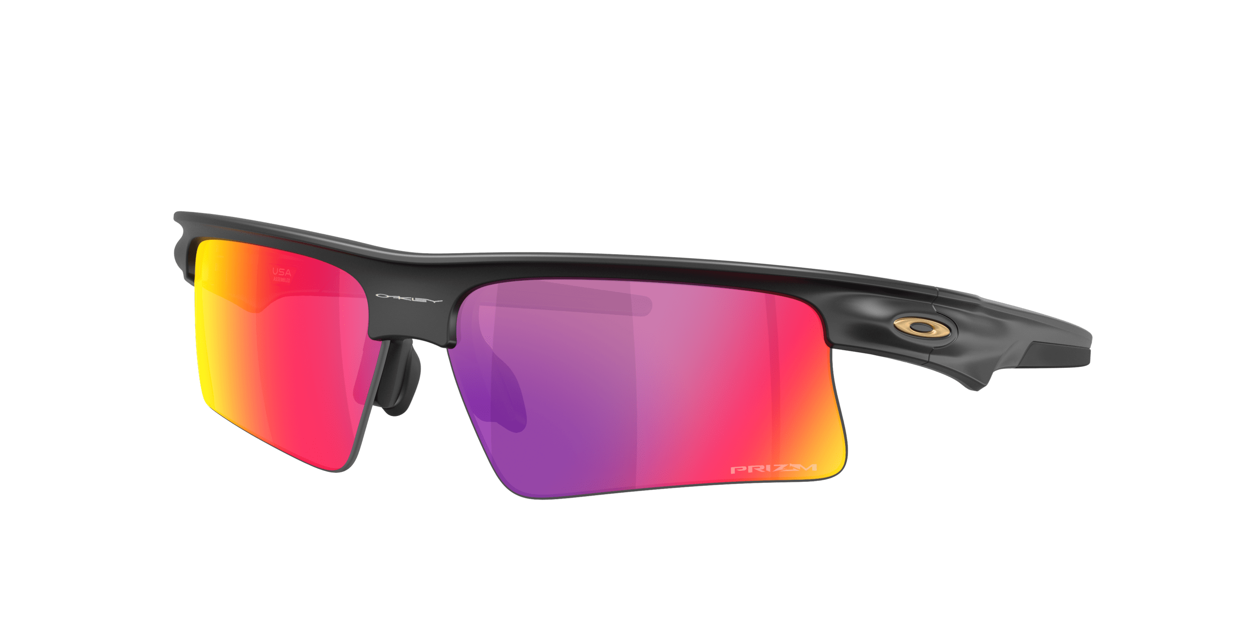 Bisphaera Speed OAKLEY أسود غير لامع/بريزم طريق L