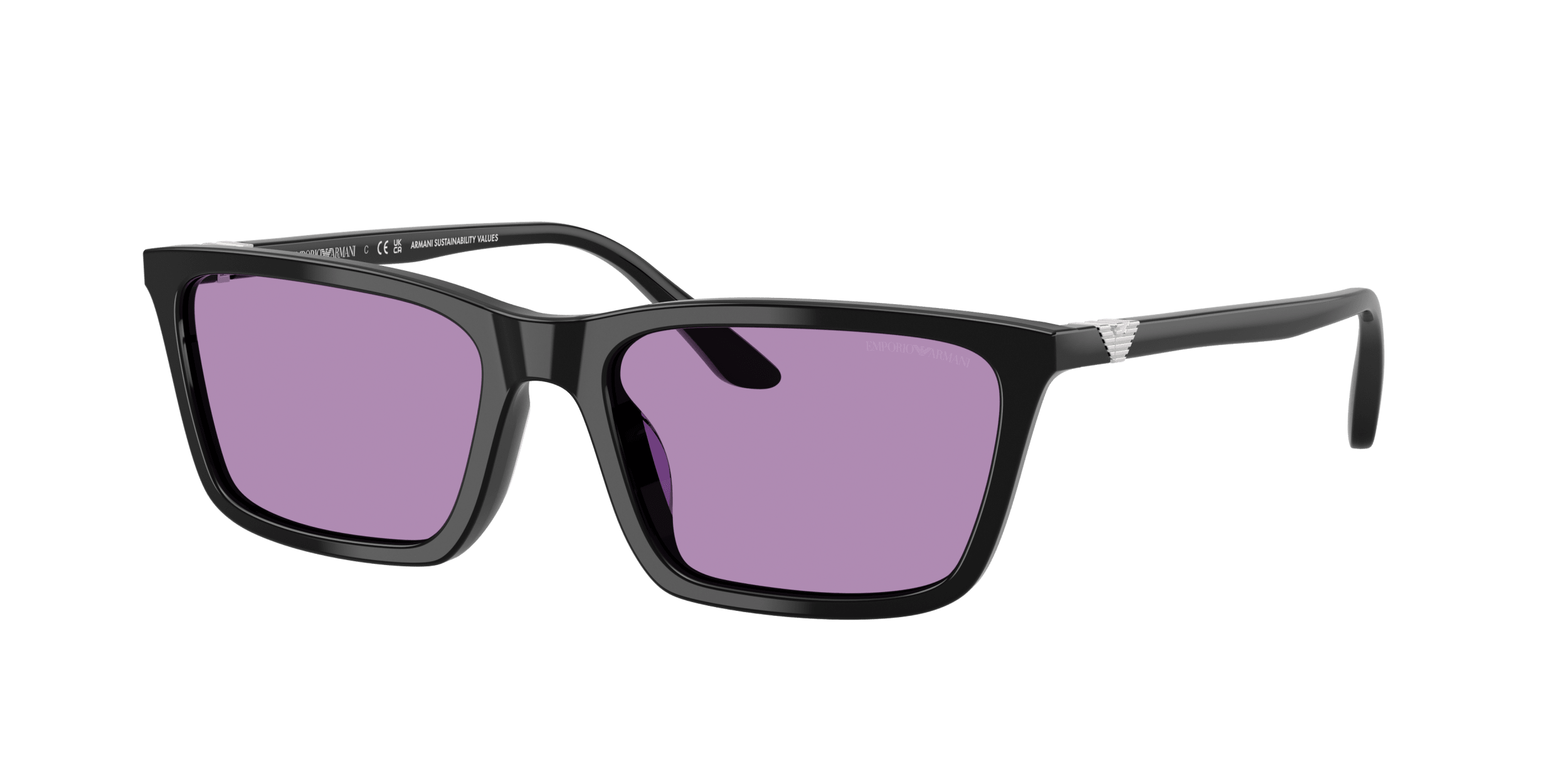 EA4239U Emporio Armani Shiny Black/Violet XL