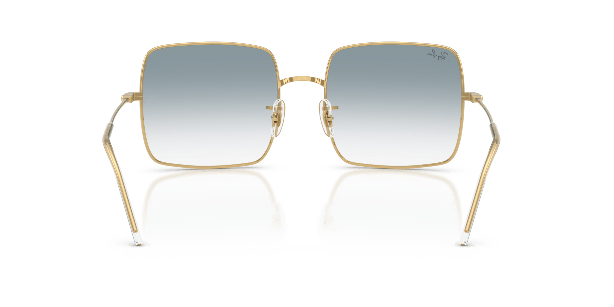 Square 1971 RAY-BAN Gold/Blue L