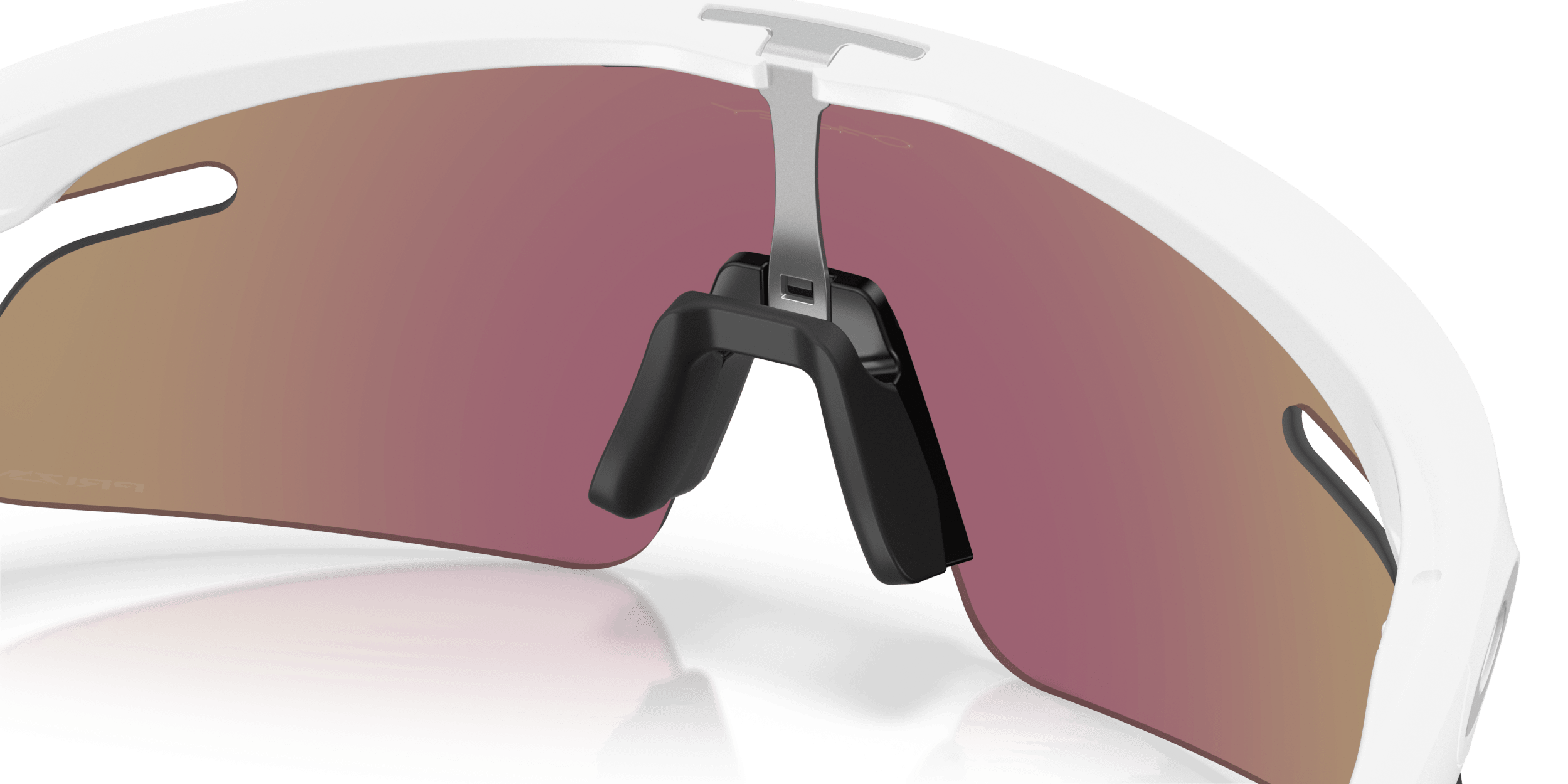 RSLV Lite OAKLEY أبيض غير لامع/بريزم ياقوتي XXL