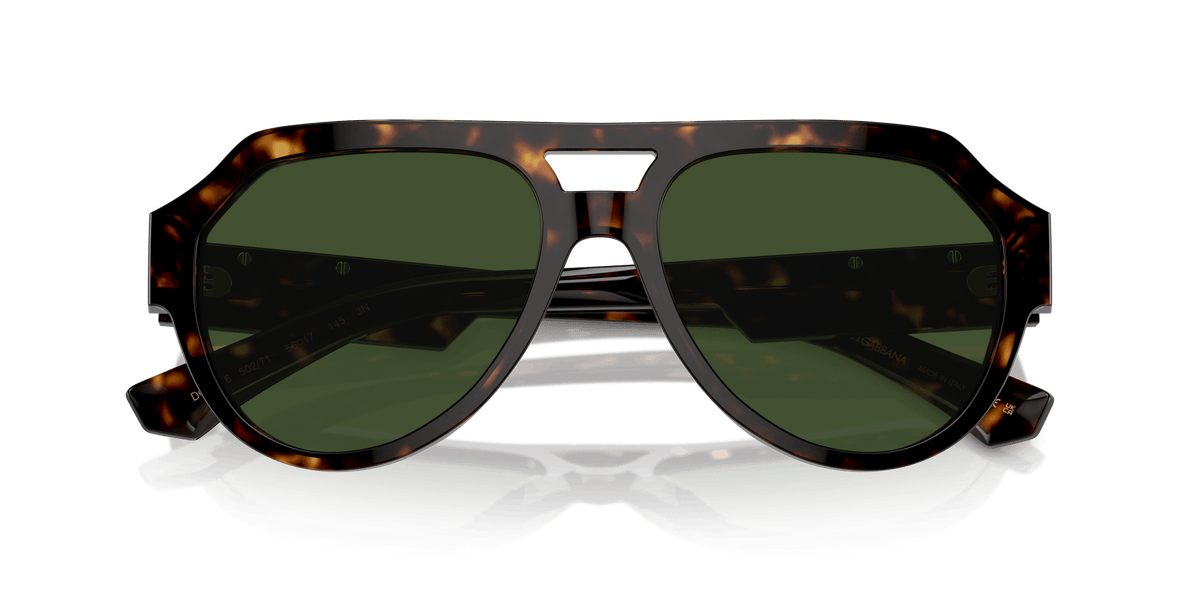 DG4466 DOLCE & GABBANA Tortoise/Green L