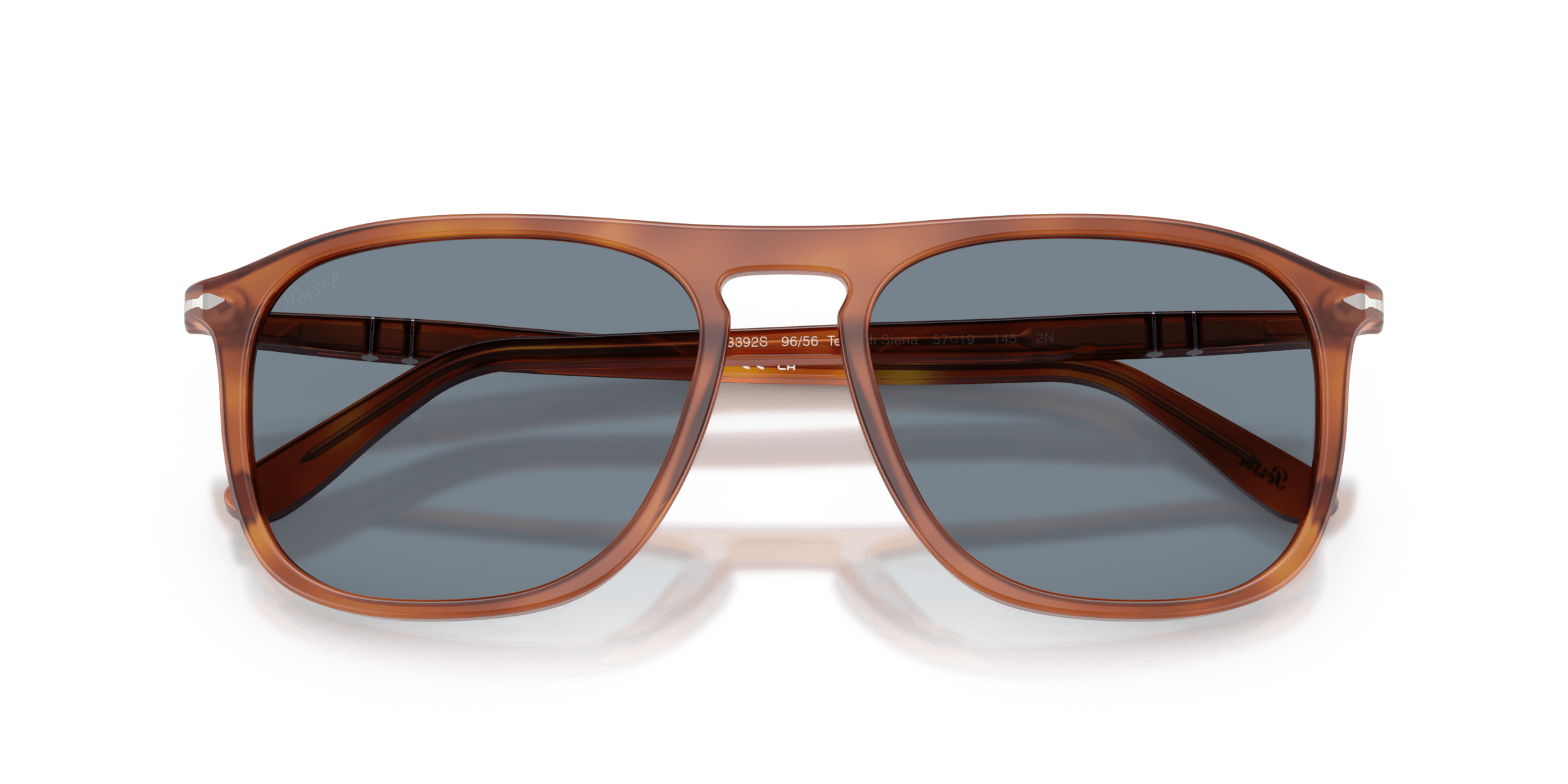 PO3392S PERSOL بني/أزرق M