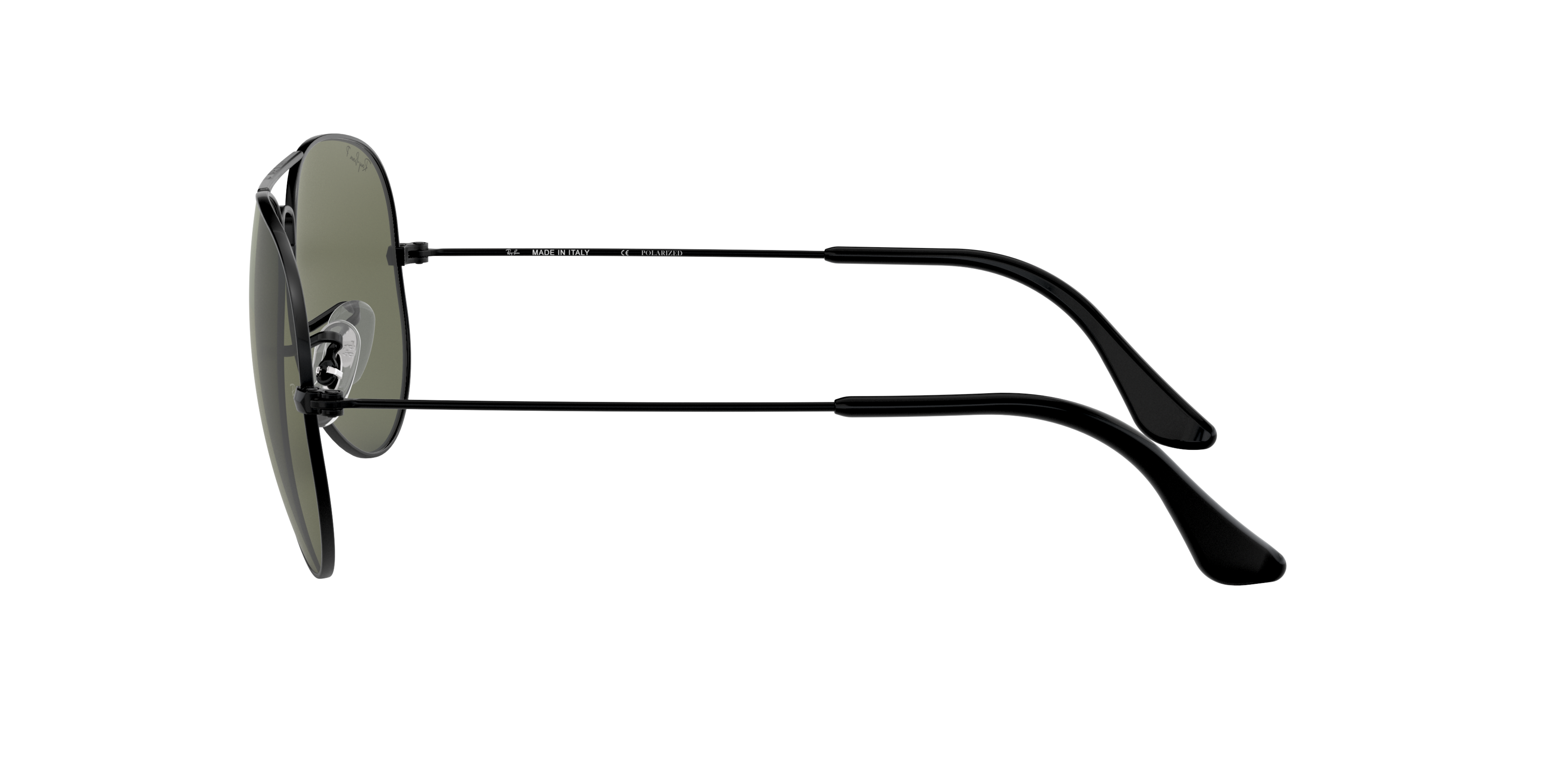 RB3025 أسود/مستقطب أخضر كلاسيكي G-15/مستقطب