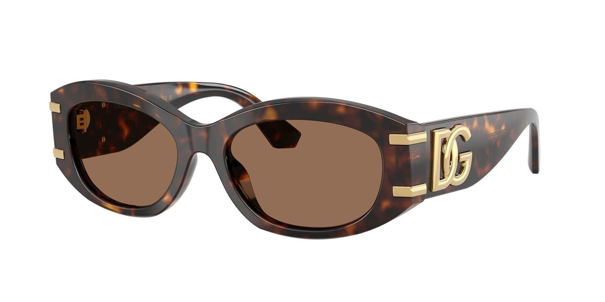 Dolce & Gabbana Tortoiseshell Frame Sunglasses - Brown Lenses DG4538 Sunglasses - Dolce & Gabbana Authorized Retailer  main image 2