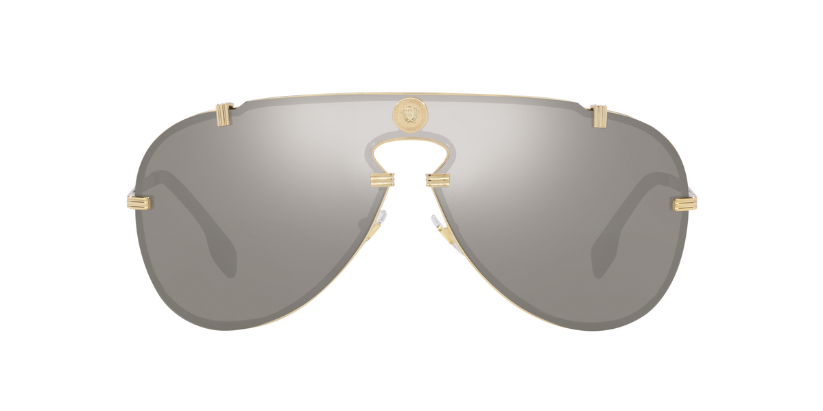 VE2243 Gold/Light Grey Mirror Silver/Polarized