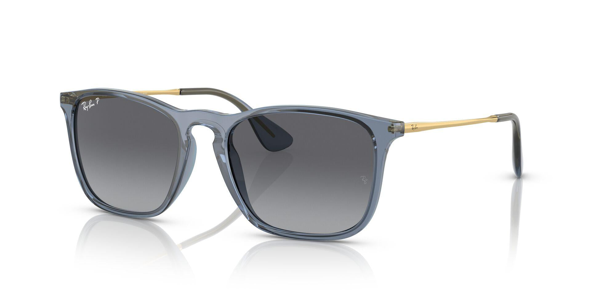 RB4187 Gold/Grey/Polarized M