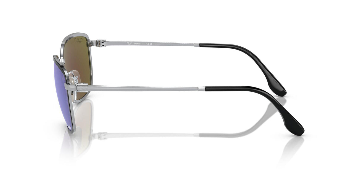 RB3705 فضي/رمادي/مستقطب XL