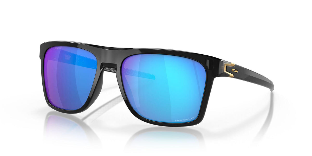 OO9100 Black/Prizm Sapphire Polarized L