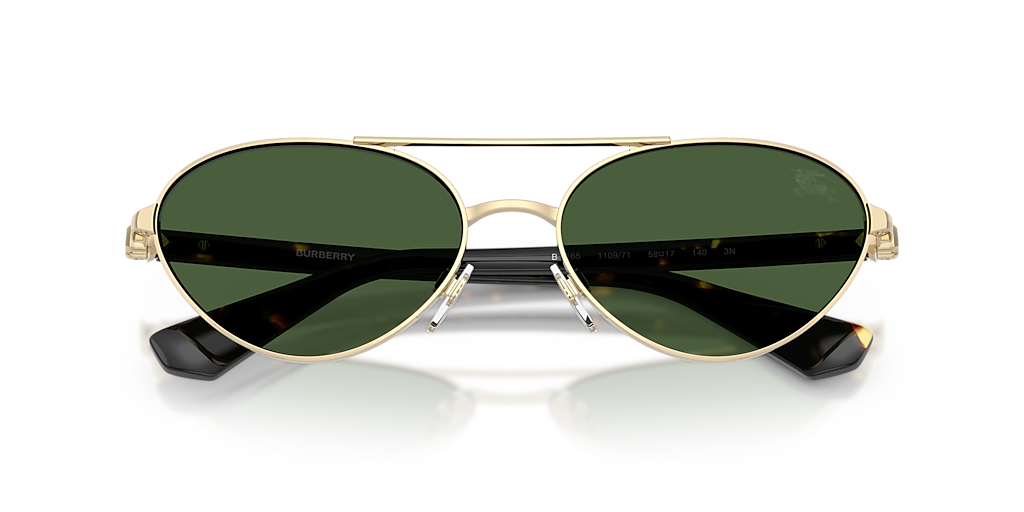 BE3165 BURBERRY Gold/Green XL