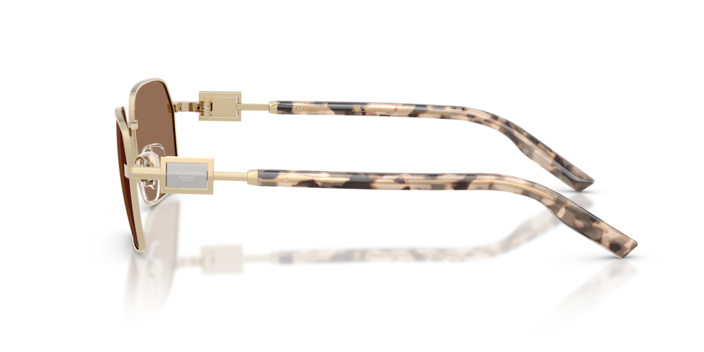 DG2316 دولتشي آند غابانا ذهبي/بني L