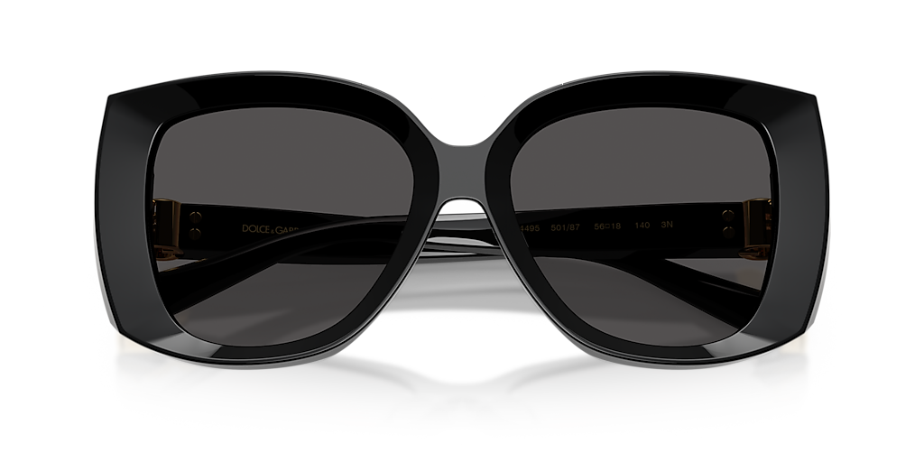 DG4495 دولتشي آند غابانا أسود/رمادي مقاس متوسط