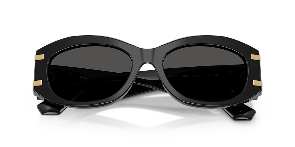 DG4502 Dolce & Gabbana Black/Grey L