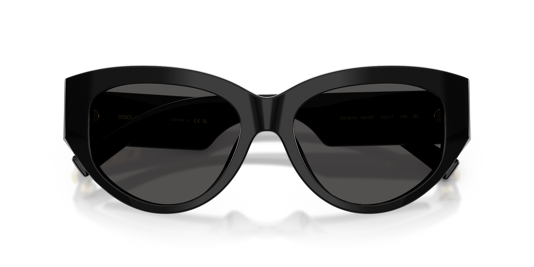 DG4514 دولتشي آند غابانا أسود/رمادي مقاس L