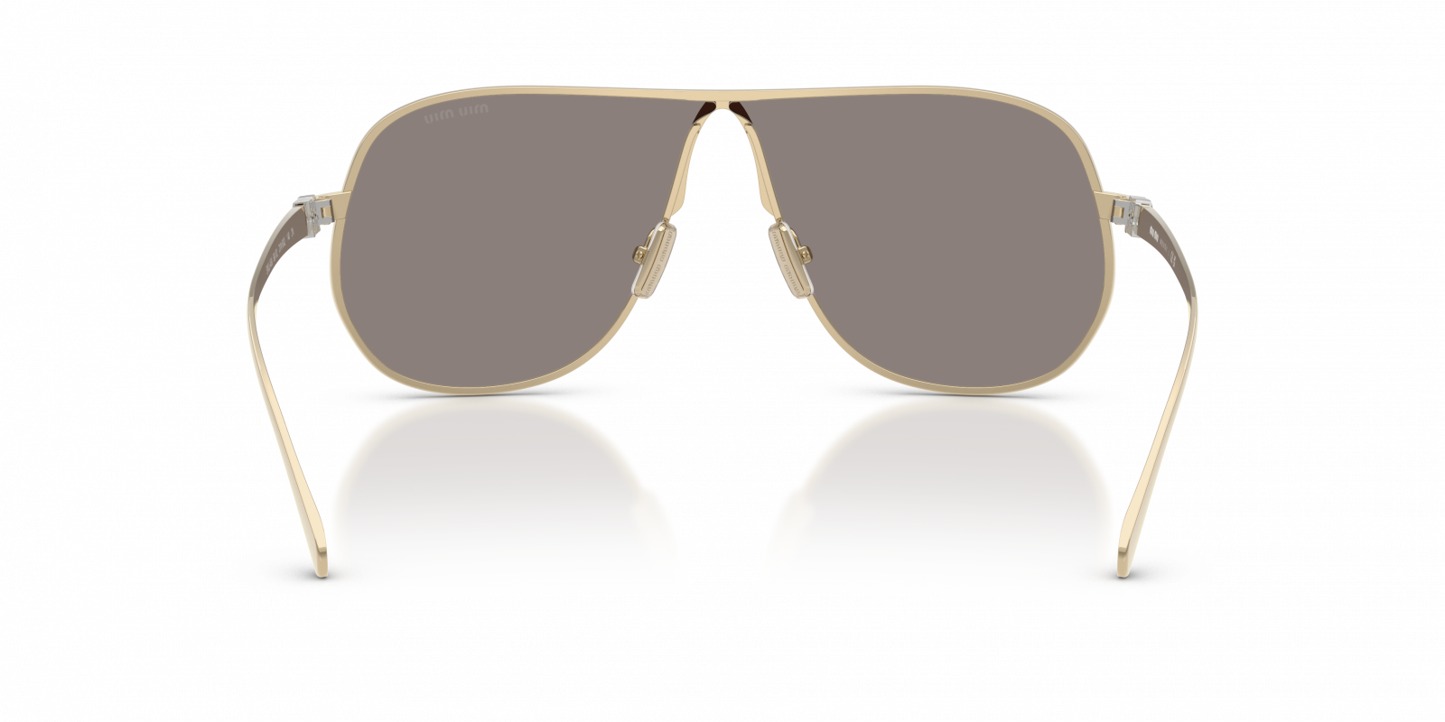 MU A56S Miu Miu Pale Gold/Dark Grey