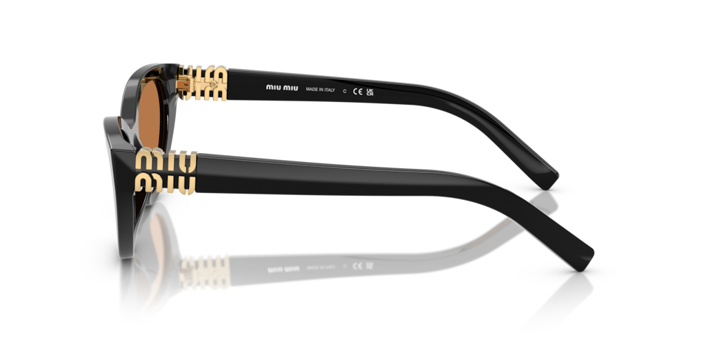 MU A04S ميو ميو أسود/بني L