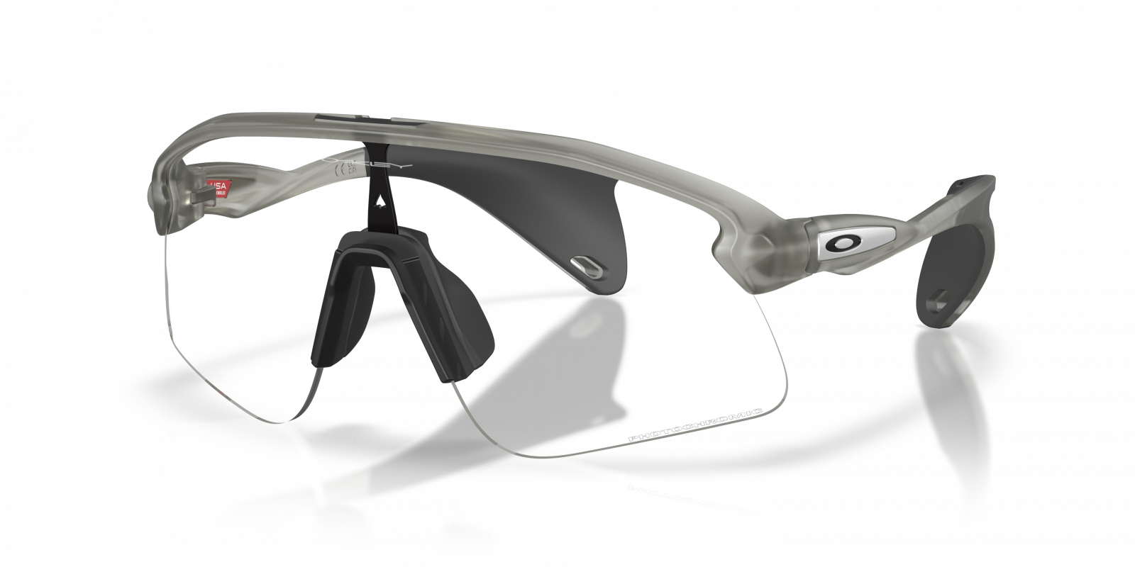 OO9518 Oakley Matte Grey/Black-Clear