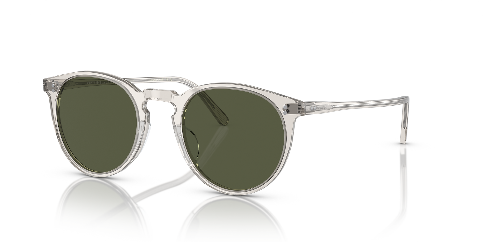 OV5183S O'Malley Sun Oliver Peoples رمادي/أخضر مقاس XS