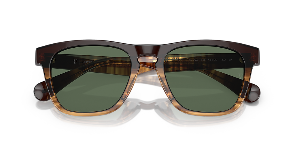 OV5555SU R-3 Oliver Peoples Brown/Green XL