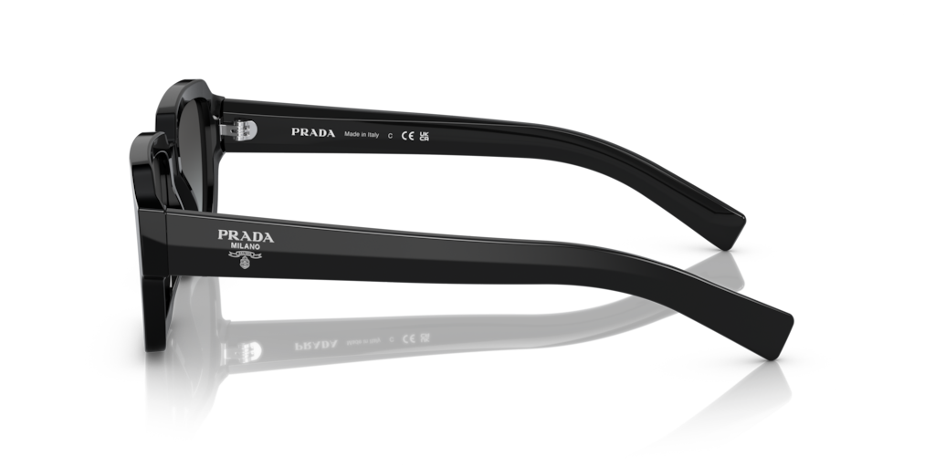 PR 02ZS Prada Black/Grey S