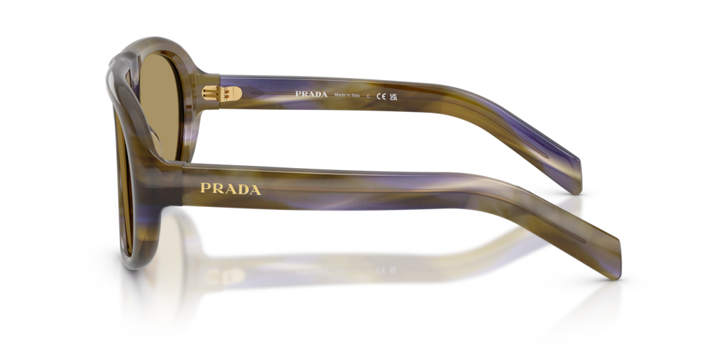PR C05S برادا بني/أخضر L