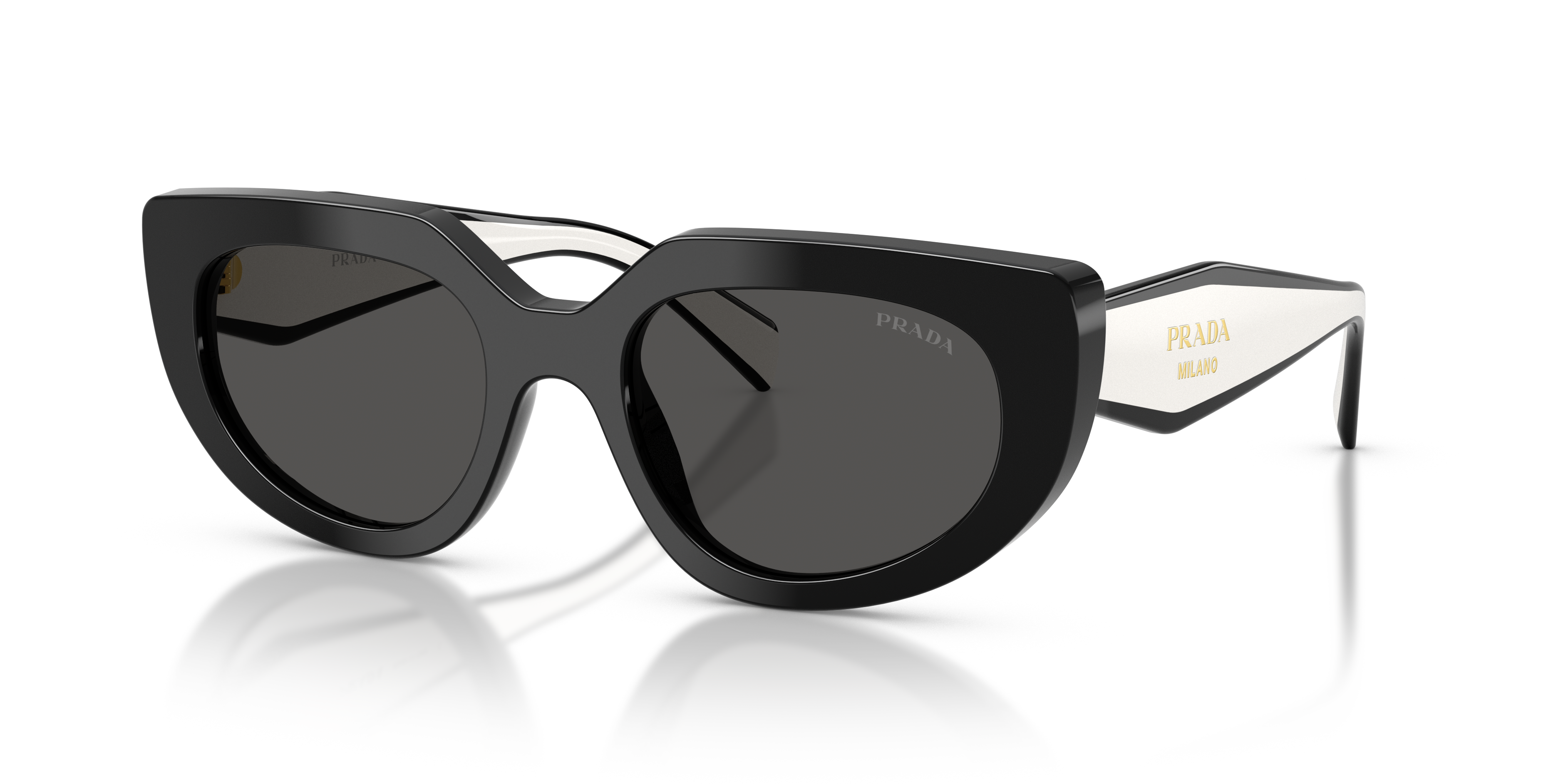 PR D02S Prada Black/Grey M