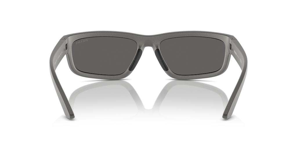 PS 05ZS Prada Linea Rossa رمادي/فضي مقاس XL