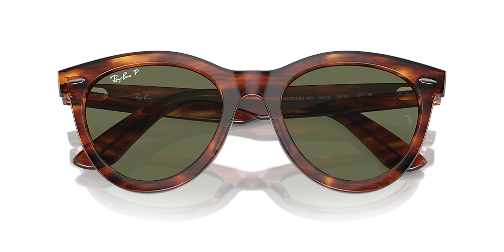 RB2241 Wayfarer Way Ray-Ban Brown/Green XL