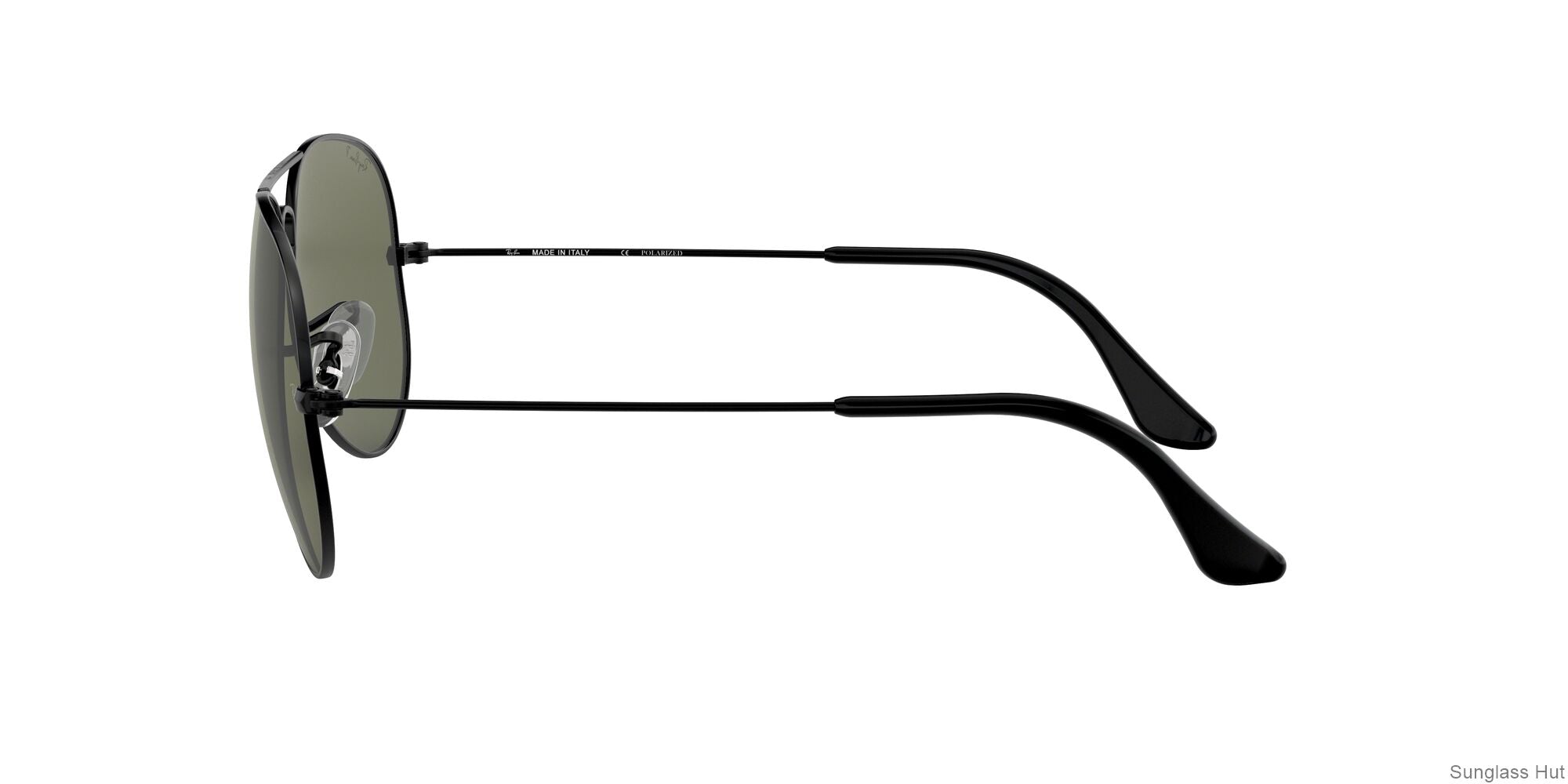 RB3025 Black/Polarized Green Classic G-15/Polarized STD