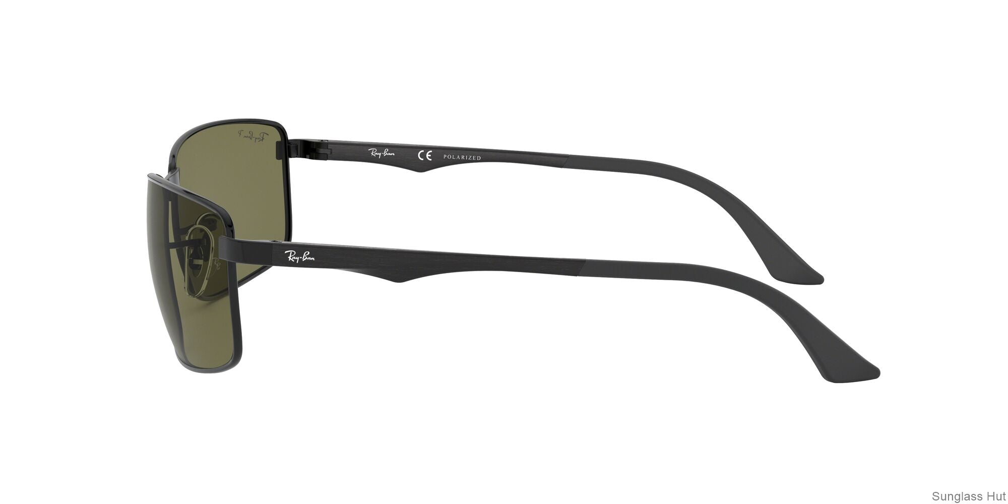 RB3498 Black/Green/Polarized STD