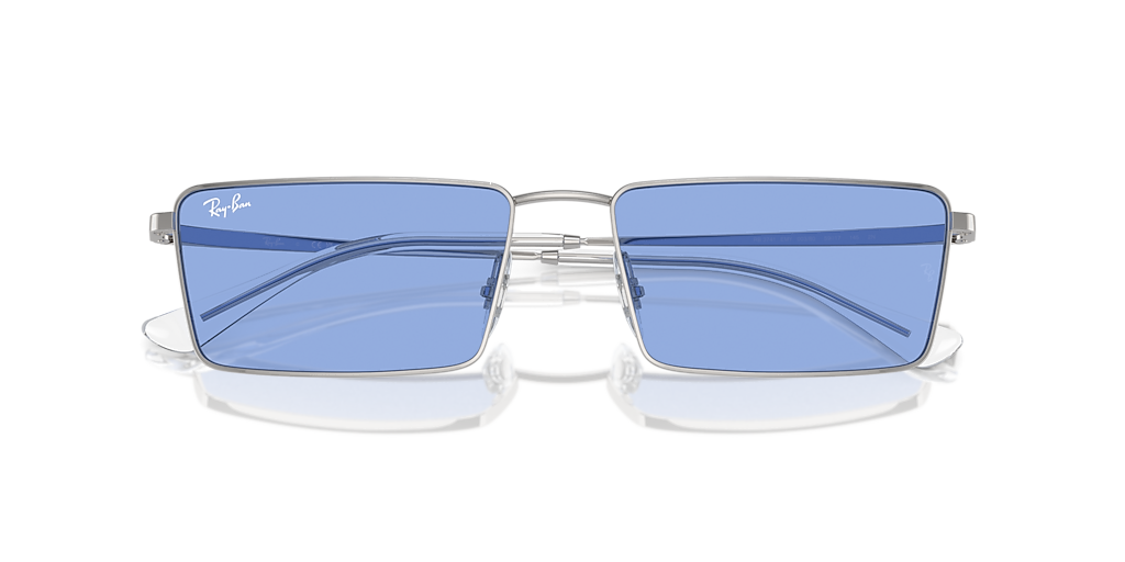 RB3741 Emy Bio-Based Ray-Ban Silver/Blue XXL