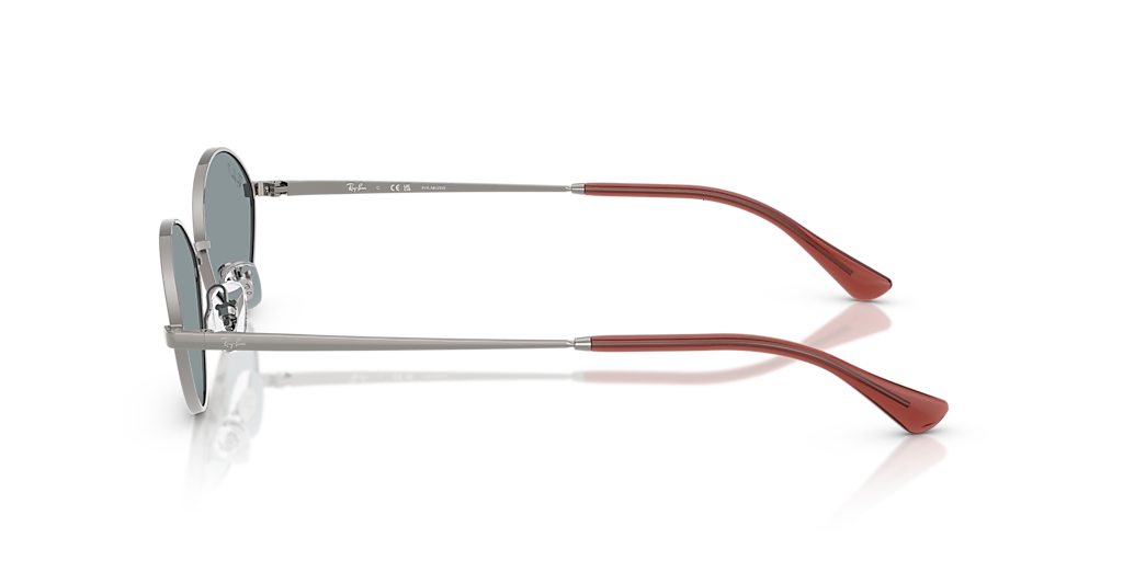 RB3757 Silver/Azure/Polarized L