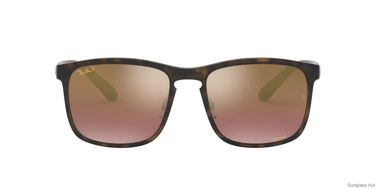 RB4264 Tortoise/Purple Mirror Chromance Polarized STD