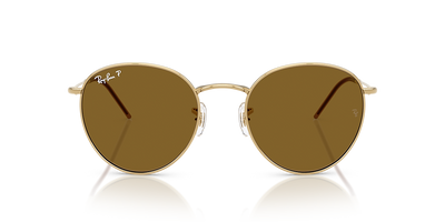 RBR0103S Round Reverse Ray-Ban Gold/Brown XL