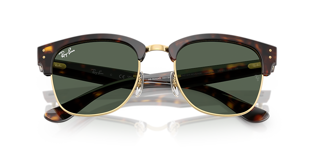 RBR0504S Clubmaster Reverse Ray-Ban Tortoise/Green L