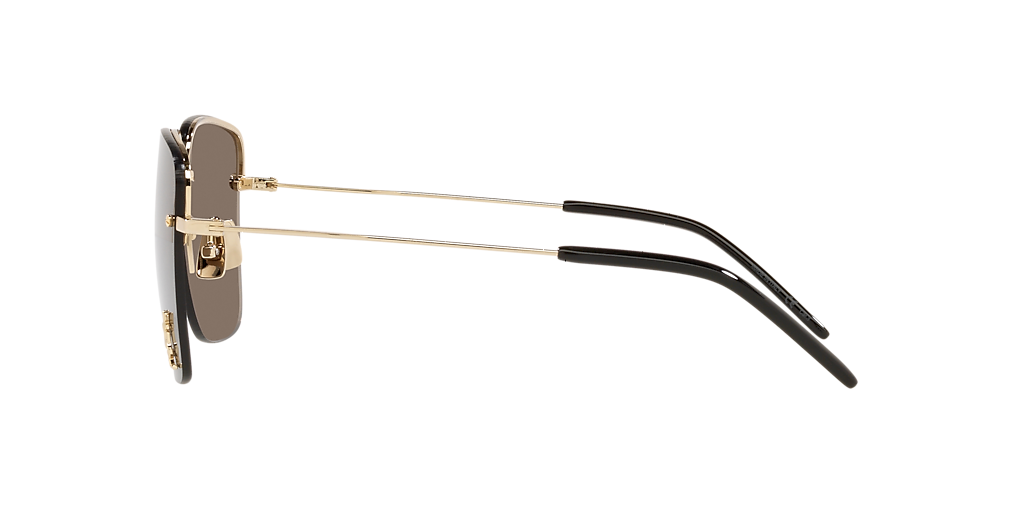 SL 312 M-006 سان لوران ذهبي/بني مقاس XL