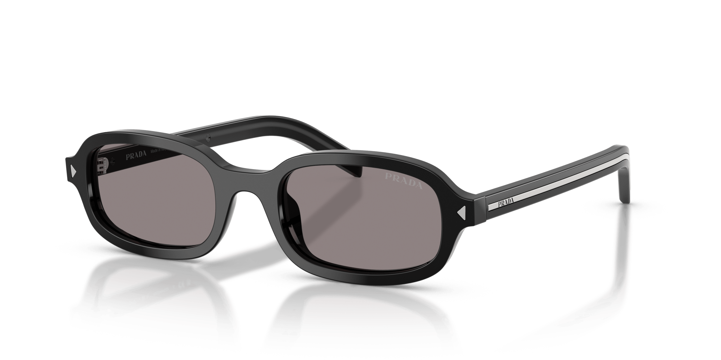 PR D06S PRADA أسود/رمادي XS
